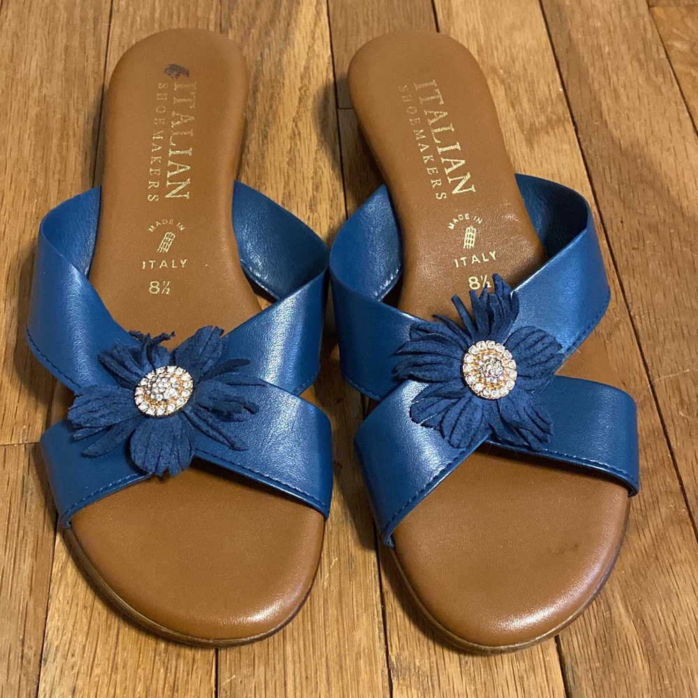 Italian shoemaker sandals sz 8 1/2